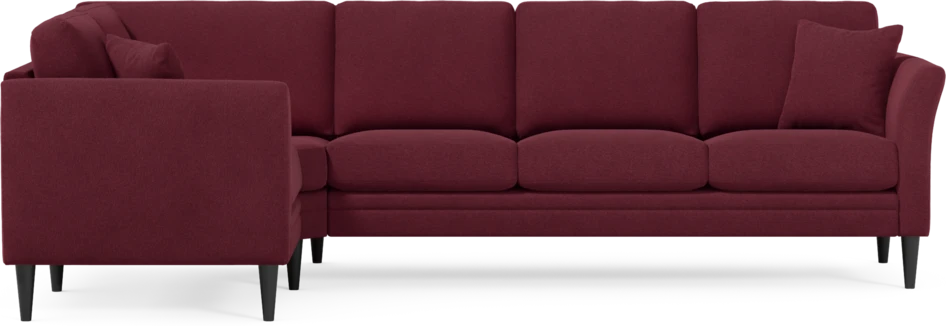 Eden - Hörnsoffa, 1+3-sits - Röd