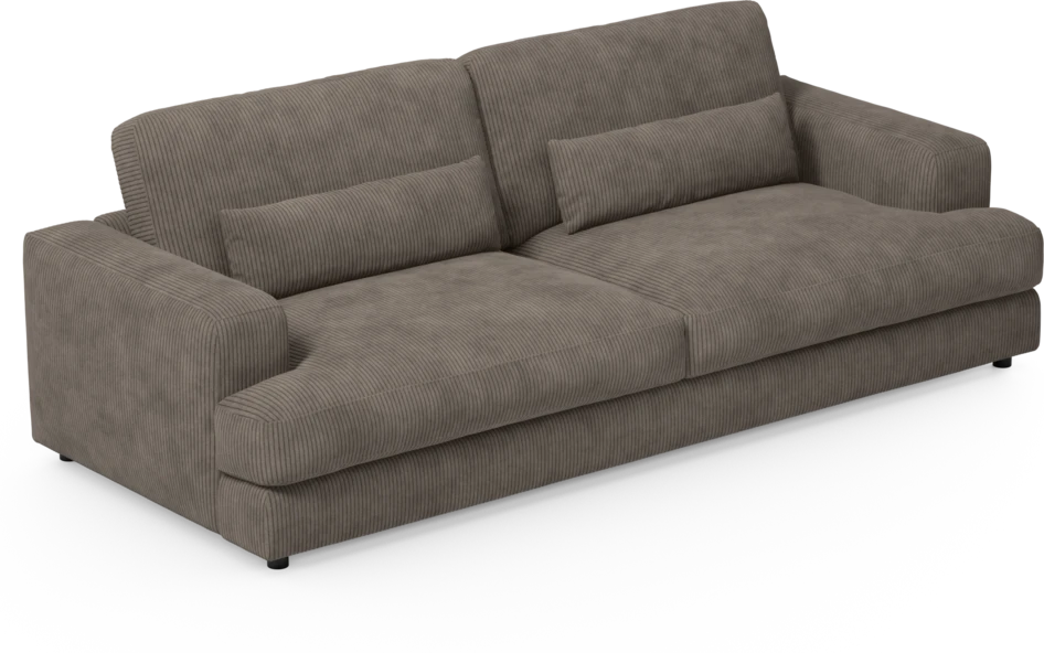 Noma - 4-sits soffa - Brun