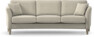 Eden - 3-sits soffa svängd - Beige