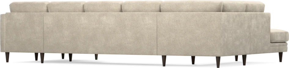 Eden - 3-sits soffa med divan vänster och schäslong höger - Beige