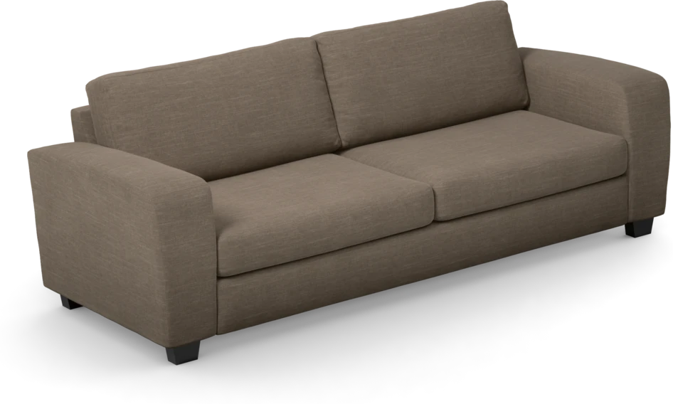 Friday - 3-sits soffa - Brun