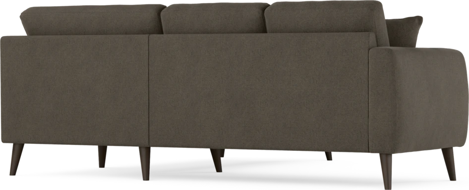 Eden - Hörnsoffa, 2+2-sits - Brun