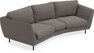 Madison - 3-sits soffa svängd, 70 cm - Brun
