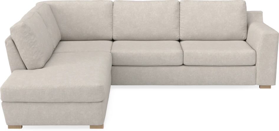 Friday - 2,5-sits soffa med divan vänster - Grå