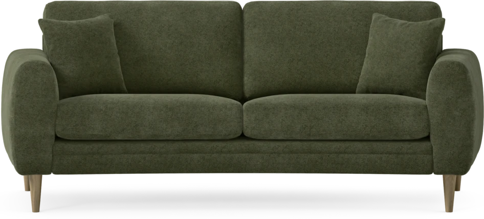Eden - 2,5-sits soffa svängd - Grön