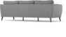 County - 3-sits soffa - Grå