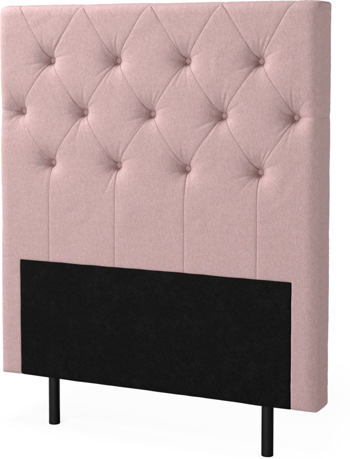 New York pikerad - Sänggavel, 90-210 cm - Rosa