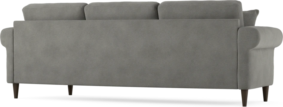 Eden - 3-sits soffa svängd - Grå