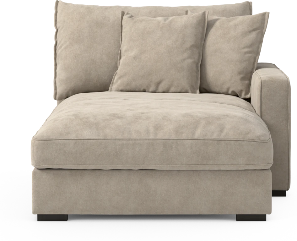 Rossi - Schäslong höger - Beige