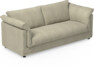 Cherrie - 2,5-sits soffa, hel dyna och kappa - Beige