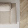 Friday - 3-sits soffa med schäslong vänster och divan höger - Beige