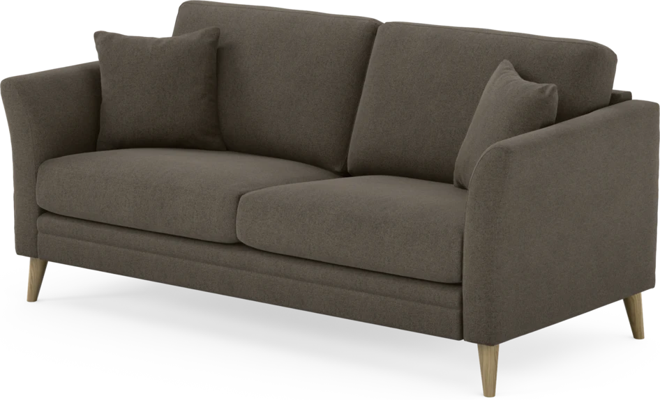 Eden - 2,5-sits soffa - Brun