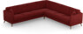 Eden - Hörnsoffa 3+3 - Röd