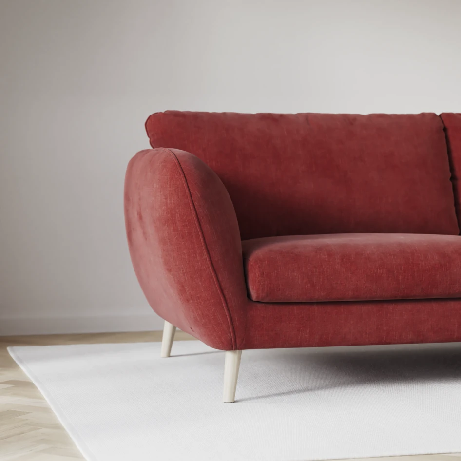 Madison Lux - Hörnsoffa 2+3-sits, hörn 2 - Rosa