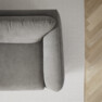 Madison Lux - 3-sits soffa med divan höger - Grå