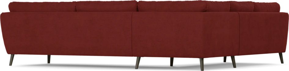 Madison Lux - Hörnsoffa 2+3-sits, hörn 1 - Röd