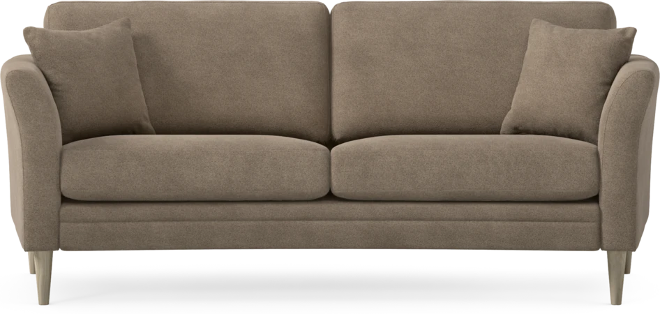 Eden - 2,5-sits soffa svängd - Brun