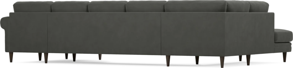 Eden - 3-sits soffa med divan vänster och schäslong höger - Grå
