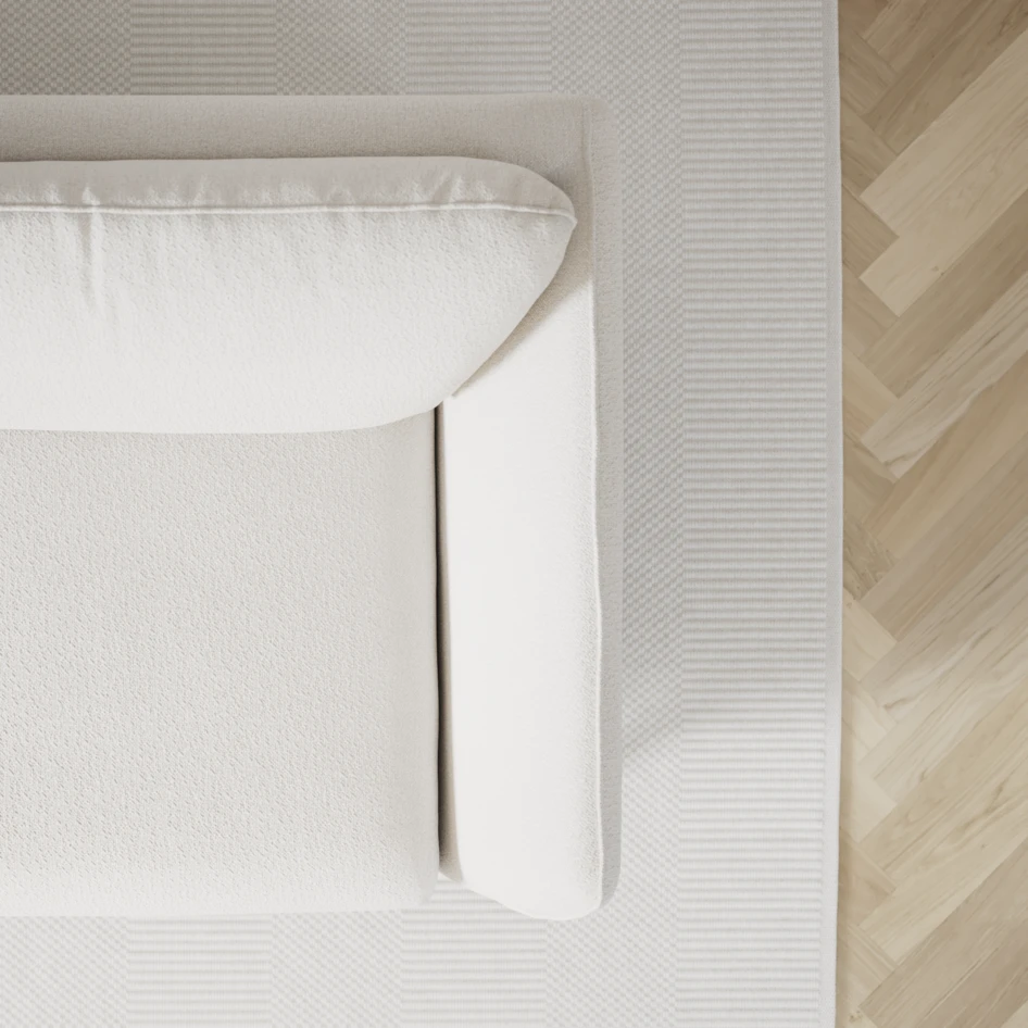Madison Lux - 3-sits soffa med schäslong vänster - Beige