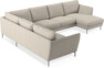 Madison Lux - Hörnsoffa med schäslong höger - Beige