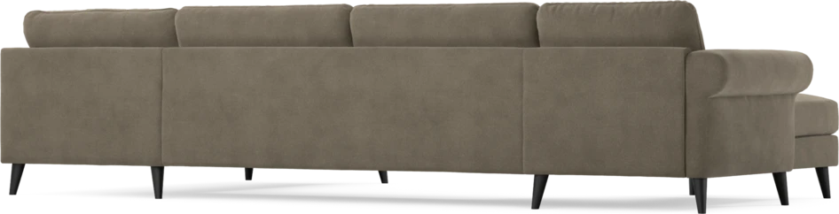 Bridge - 3-sits soffa med schäslong vänster och divan höger - Beige