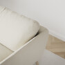 Madison Lux - 3-sits soffa med divan höger - Vit