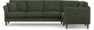 Eden - Hörnsoffa 3+1 - Grön