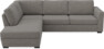 Friday - 2,5-sits soffa med divan vänster - Grå