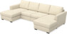 Friday - 2-sits soffa med två schäslonger - Beige