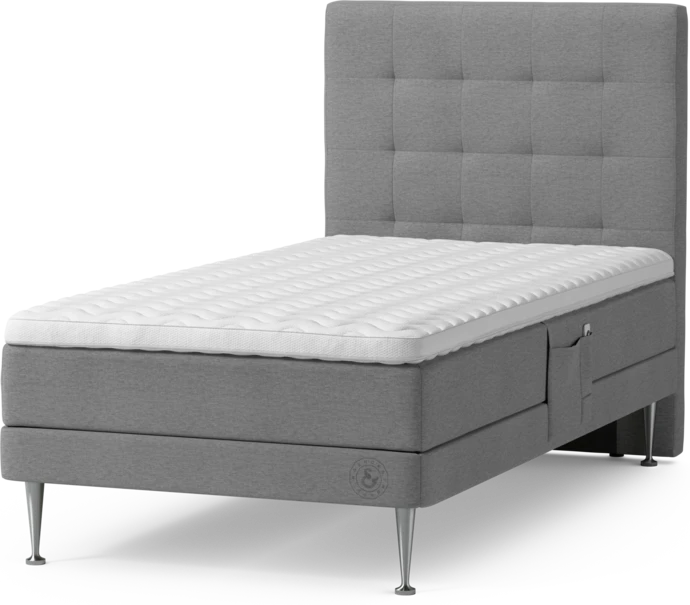 Särö Comfort, Ställbar säng, enkelsäng med bäddmadrass och Bris sänggavel