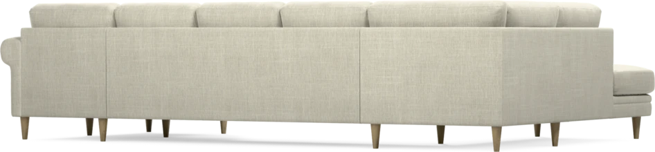 Eden - 3-sits soffa med divan vänster och schäslong höger - Beige
