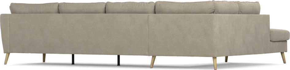 County - 3-sits soffa med divan vänster - Beige