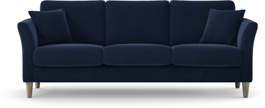 Eden - 3-sits soffa - Blå