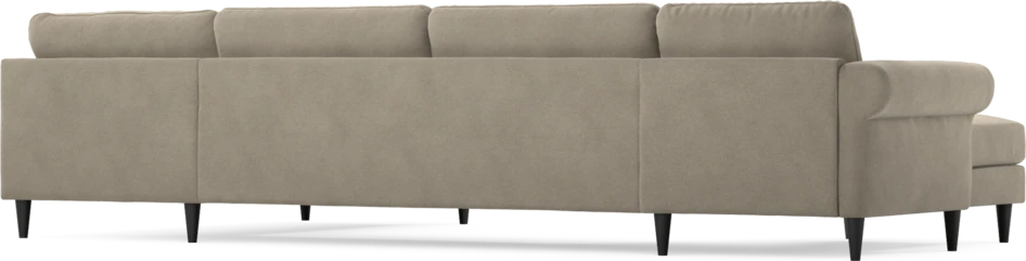 Bridge - 3-sits soffa med schäslong vänster och divan höger - Beige