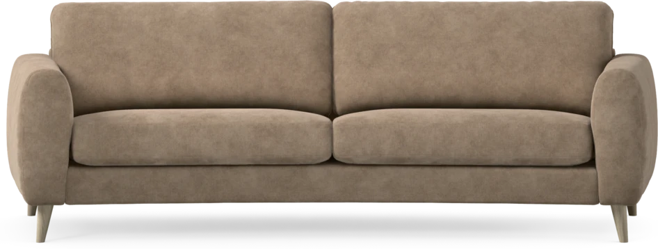 Bridge - 3-sits soffa svängd - Beige