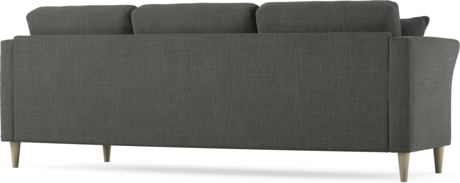 Eden - 3-sits soffa svängd - Grå