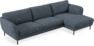 Madison Lux - 3-sits soffa med schäslong höger - Vit