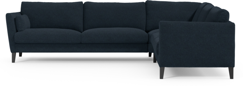 Winston - Hörnsoffa, 3+2-sits - Blå