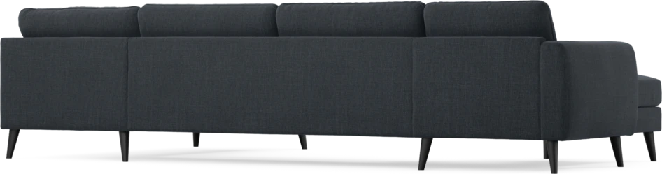 Bridge - 3-sits soffa med schäslong vänster och divan höger - Blå