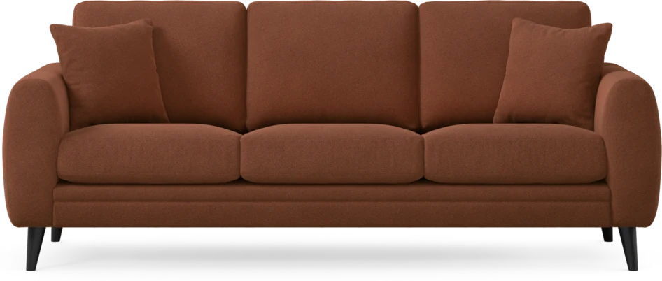 Eden - 3-sits soffa - Orange