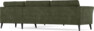 Bridge - Hörnsoffa, 3+3-sits - Grön