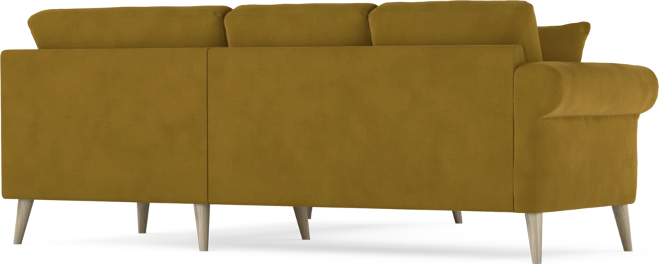Eden - Hörnsoffa, 2+2-sits - Gul