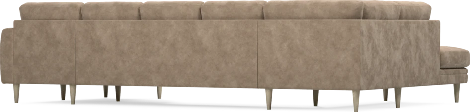 Eden - 3-sits soffa med divan vänster och schäslong höger - Beige