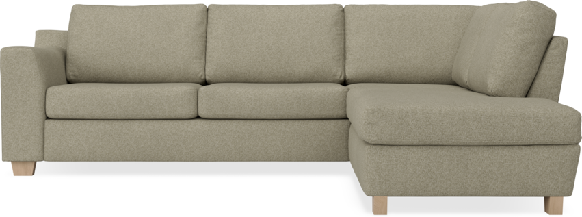 Friday - 2,5-sits soffa med divan höger - Beige