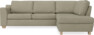 Friday - 2,5-sits soffa med divan höger - Beige
