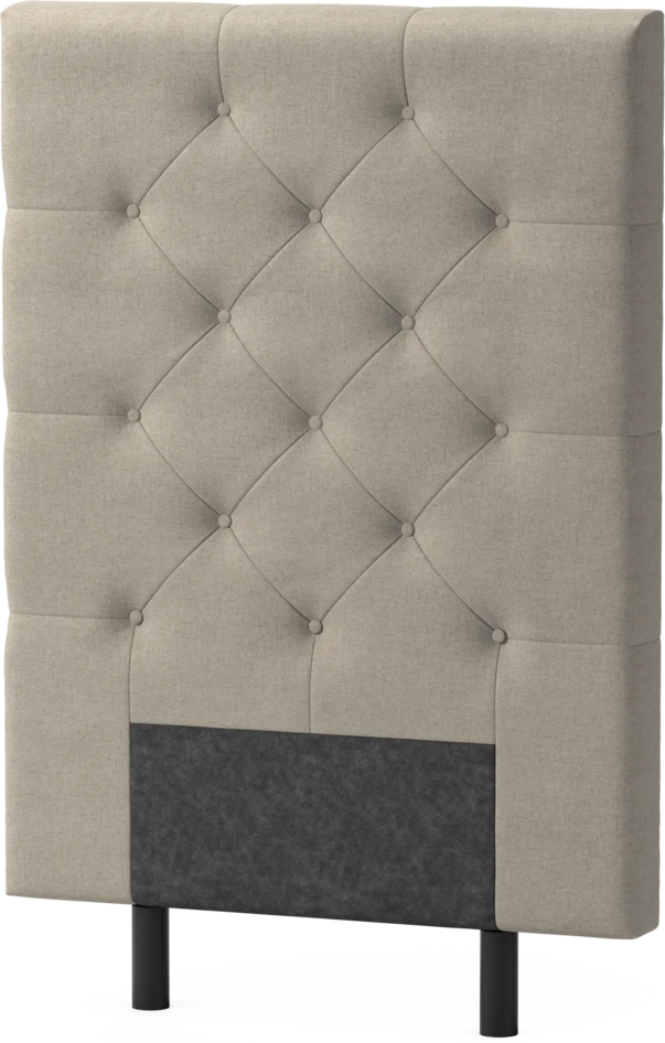 Delux Pikerad - Sänggavel, 90-210 cm - Beige