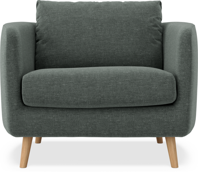 Madison Lux - Fåtölj, 70 cm - Grå