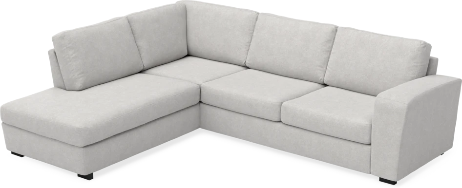 Friday - 2,5-sits soffa med divan vänster - Grå
