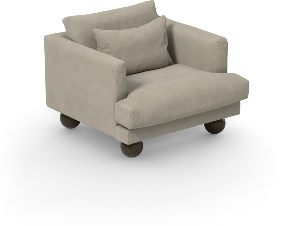 Harper - Fåtölj - Beige