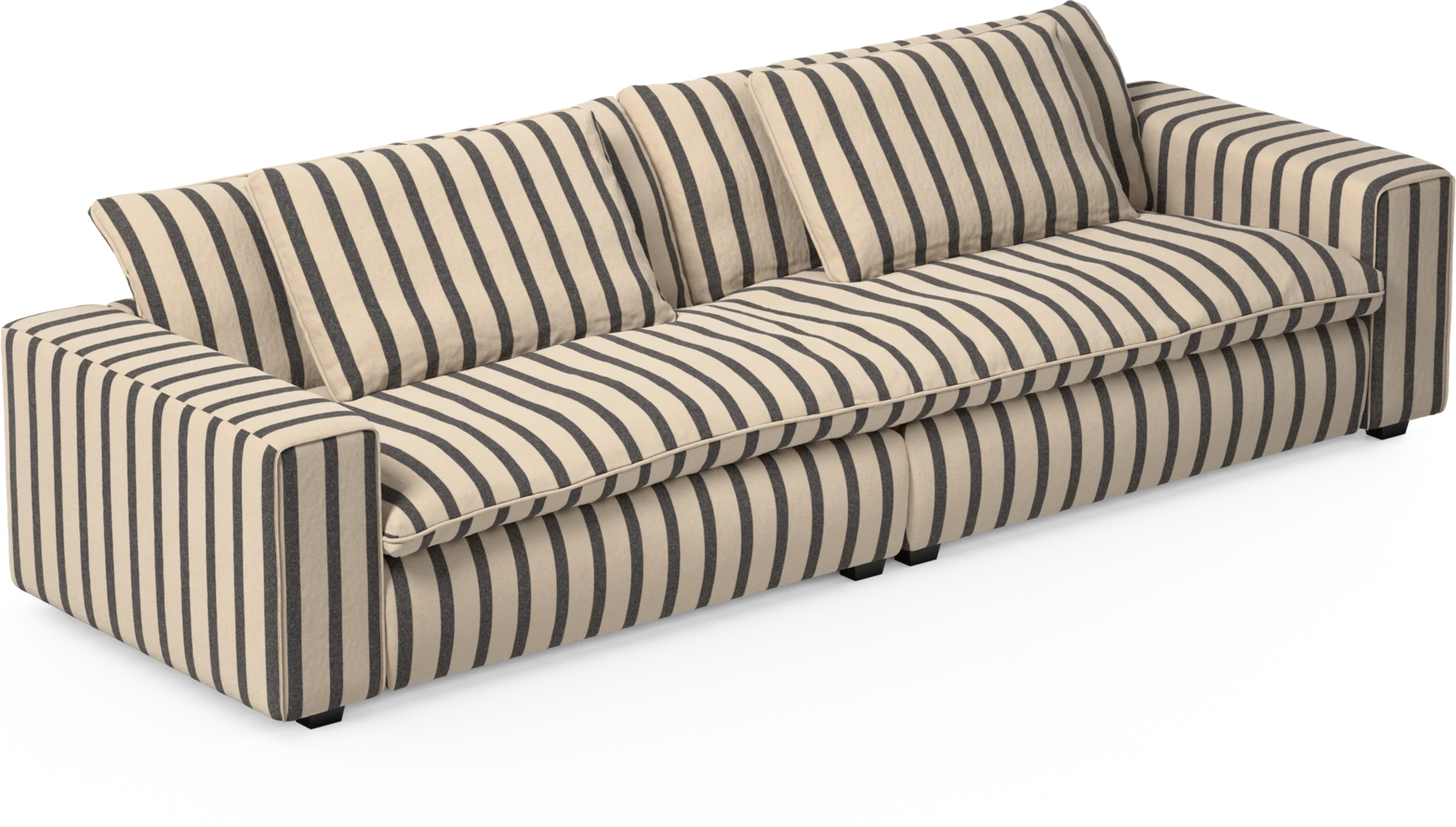 Bellora 4-sits soffa, hel dyna | Mio